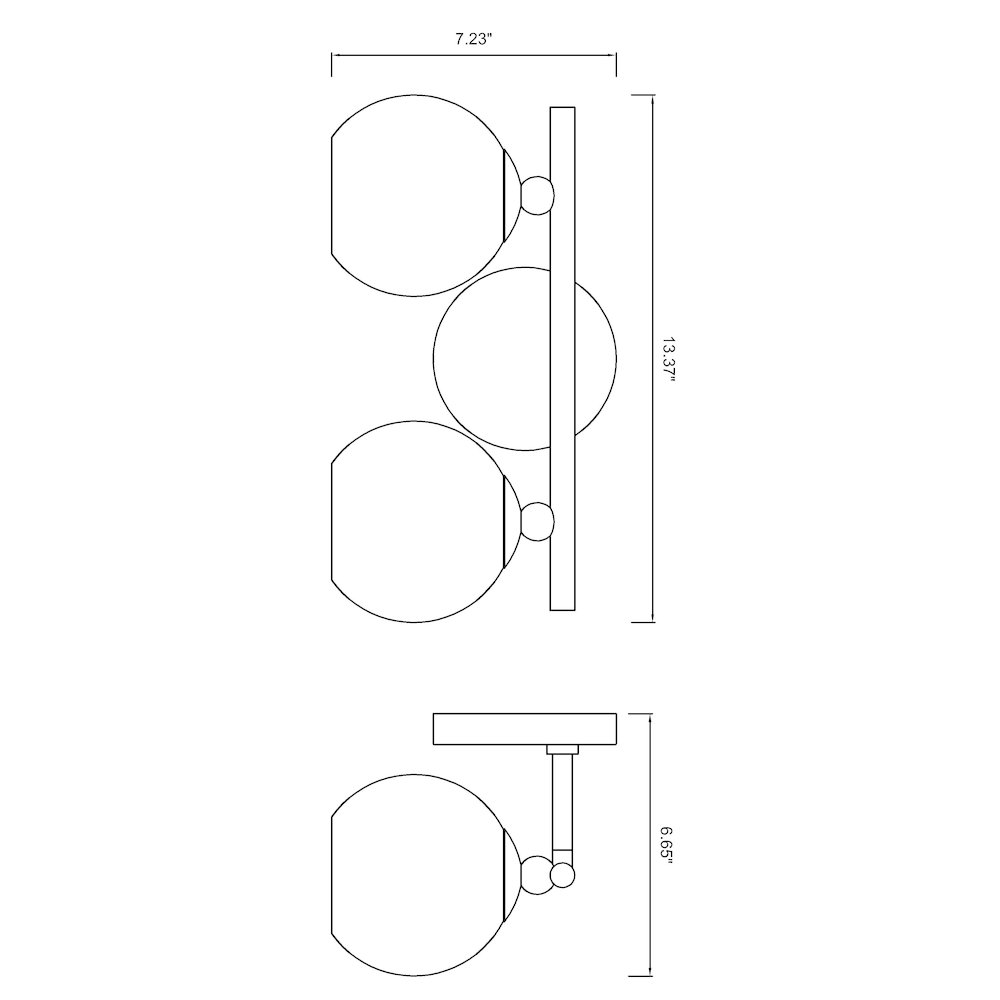 Z-Lite 2 Light Vanity. Picture 8