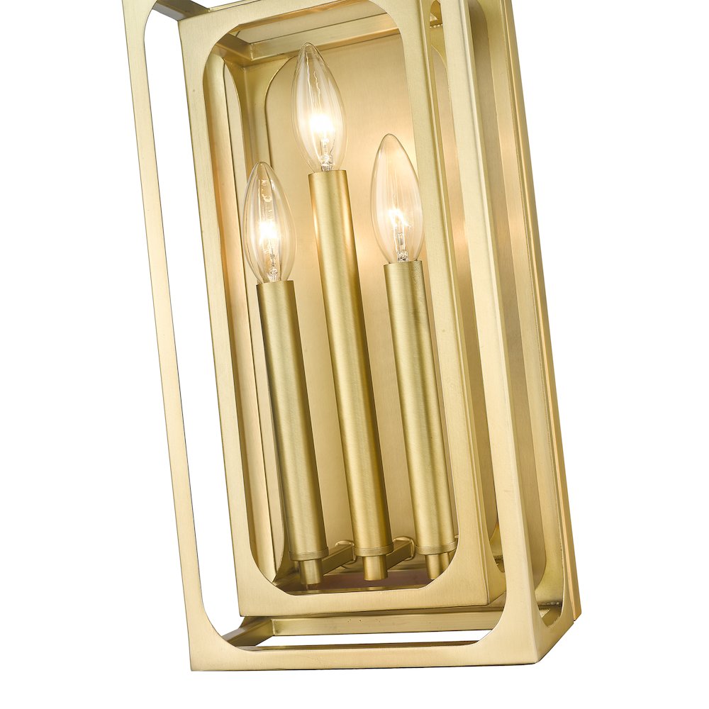 Z-Lite 3 Light Wall Sconce. Picture 4