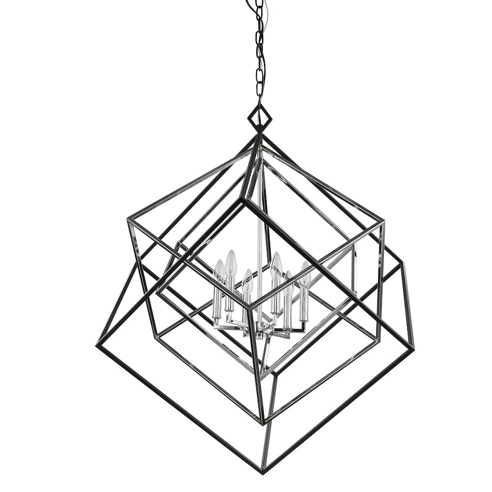 Z-Lite 6 Light Chandelier. Picture 5