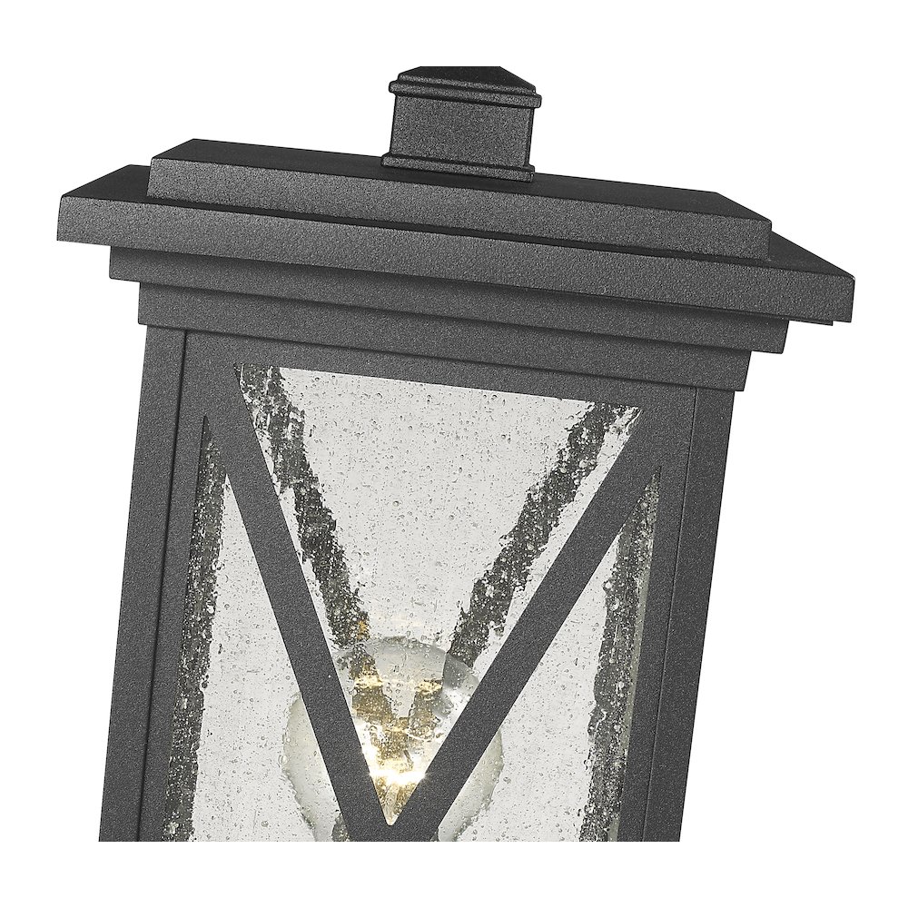 Z-Lite 1 Light Outdoor Post Mount Fixture. Picture 4