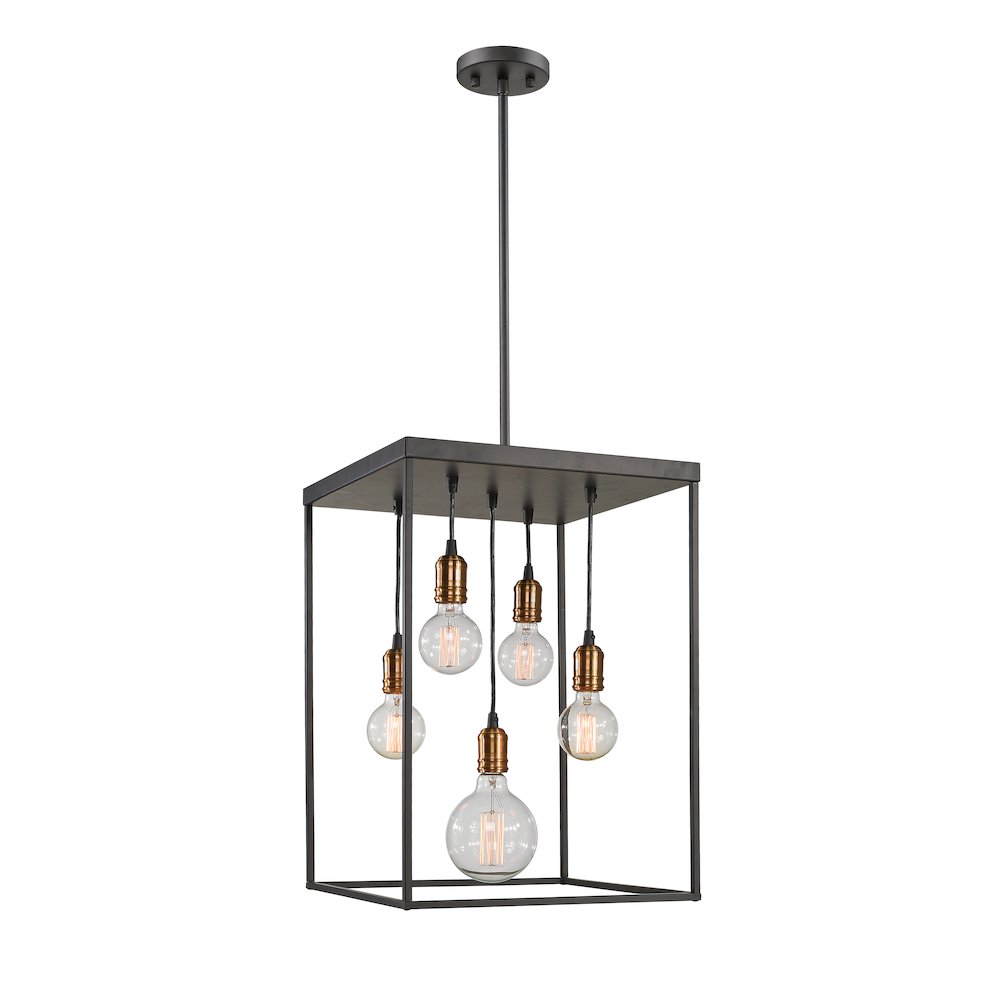 Z-Lite 5 Light Chandelier. Picture 1
