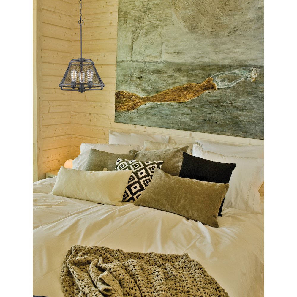 Z-Lite 3 Light Pendant. Picture 5