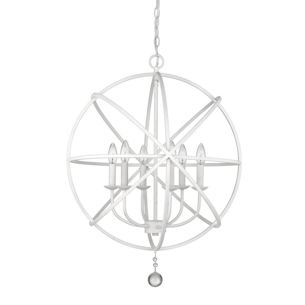 Z-Lite 6 Light Chandelier. Picture 5