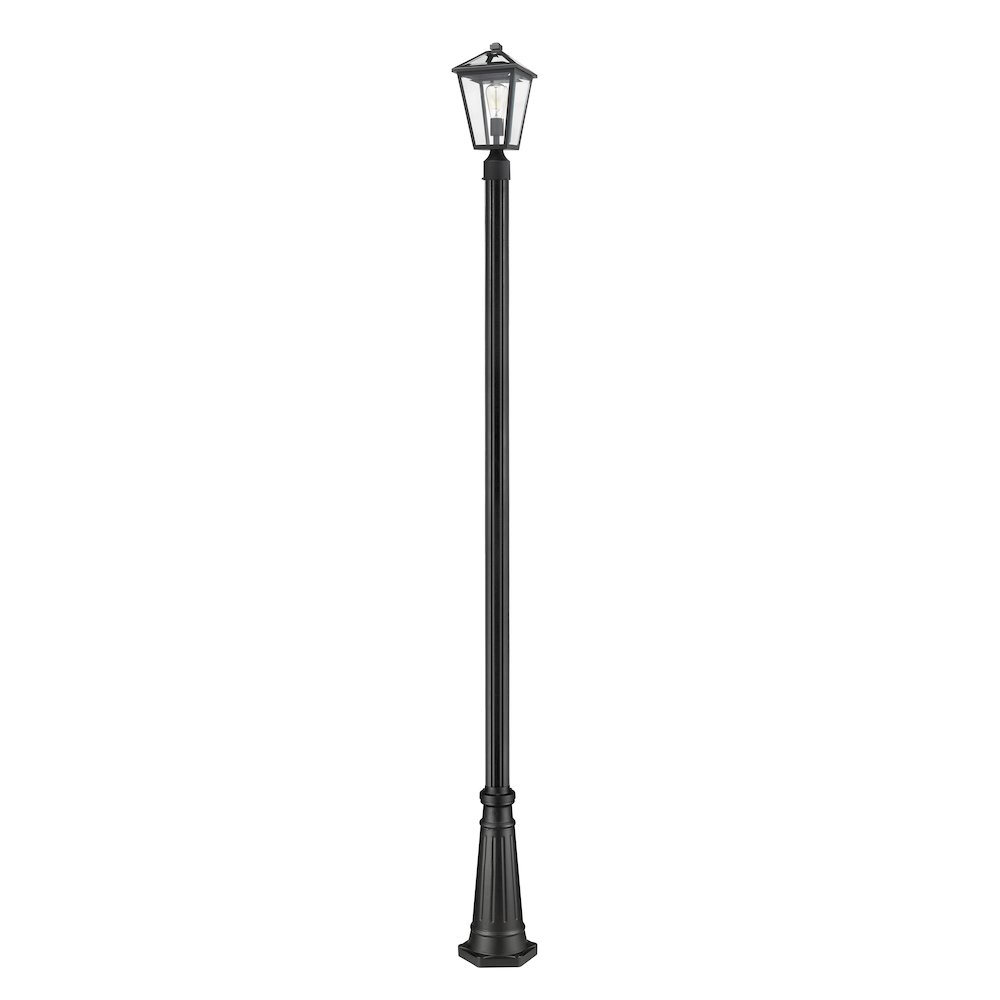 Z-Lite 1 Light Outdoor Post Mounted Fixture. Picture 3