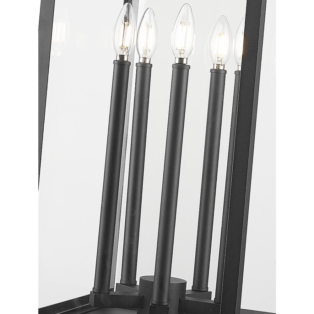 Z-Lite 5 Light Outdoor Post Mount Fixture. Picture 4