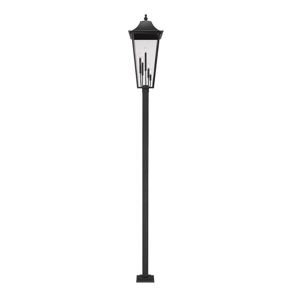 Z-Lite 5 Light Outdoor Post Mount Fixture. Picture 3
