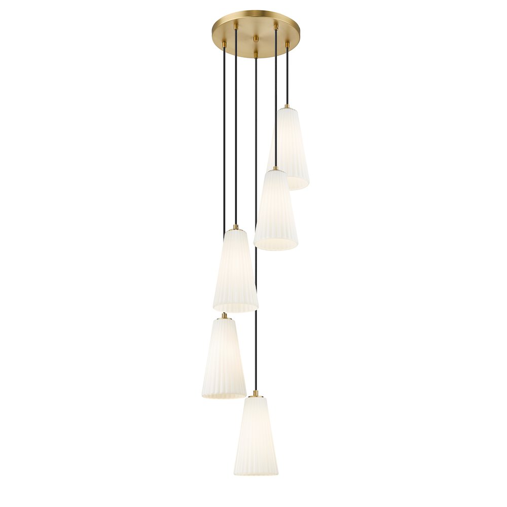 Z-Lite 5 Light Chandelier. Picture 3