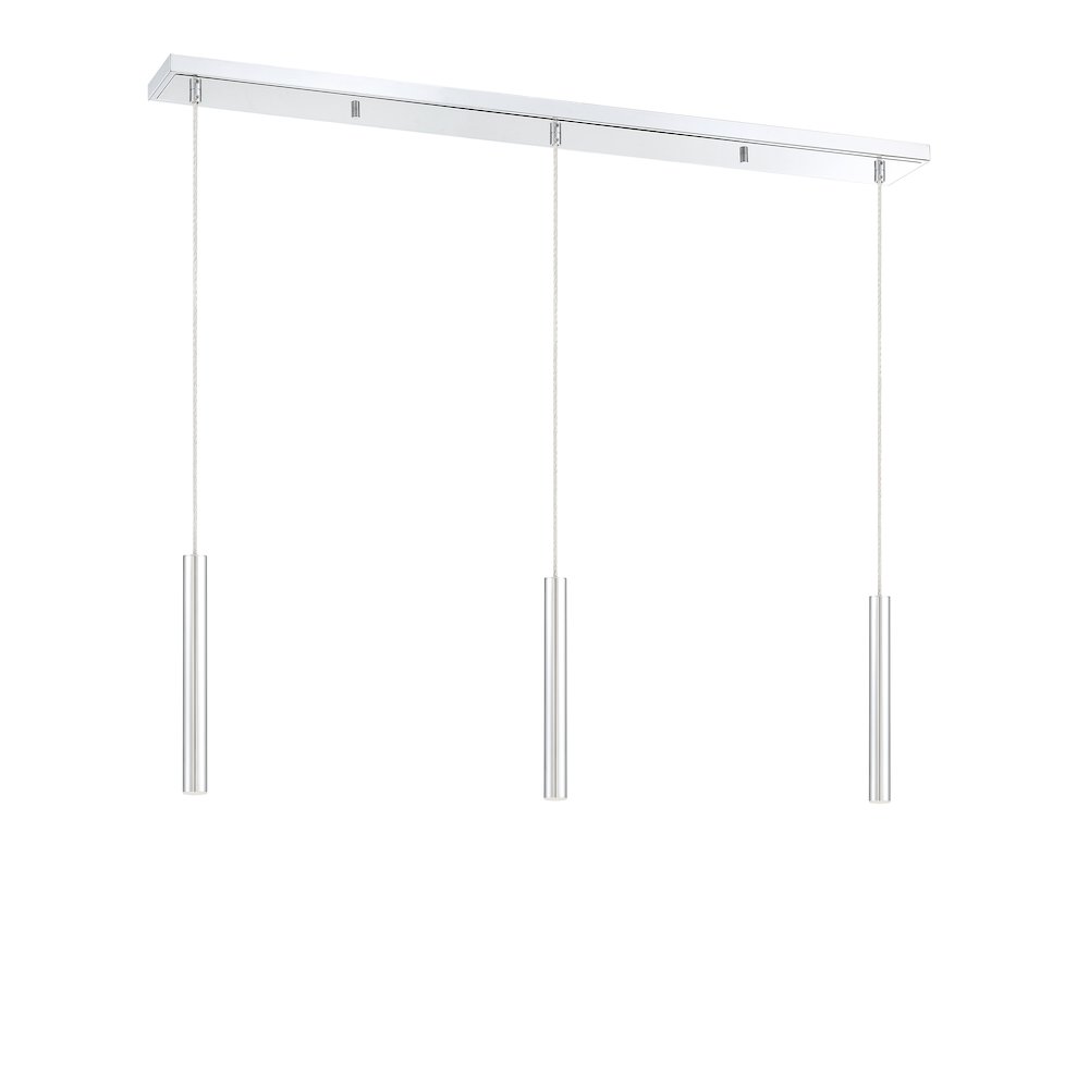 Z-Lite 3 Light Linear Chandelier. Picture 5