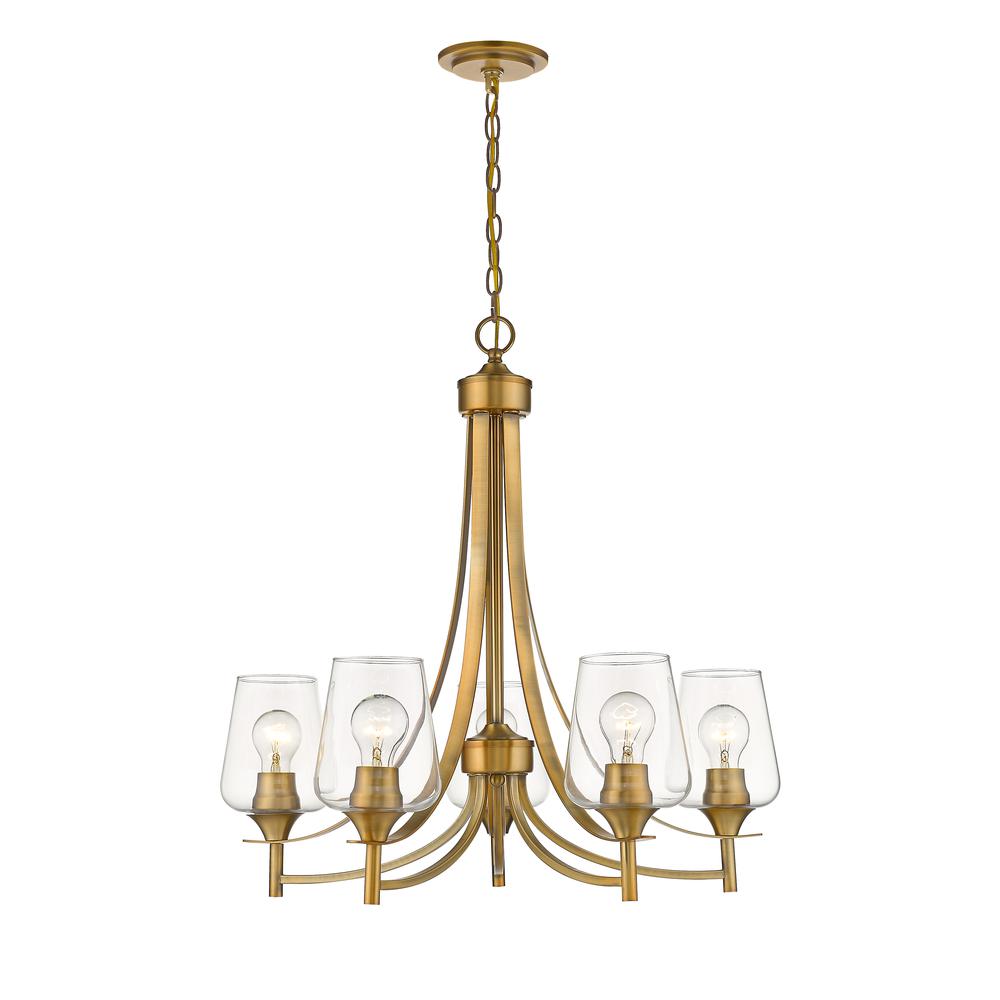 5 Light Chandelier. Picture 1