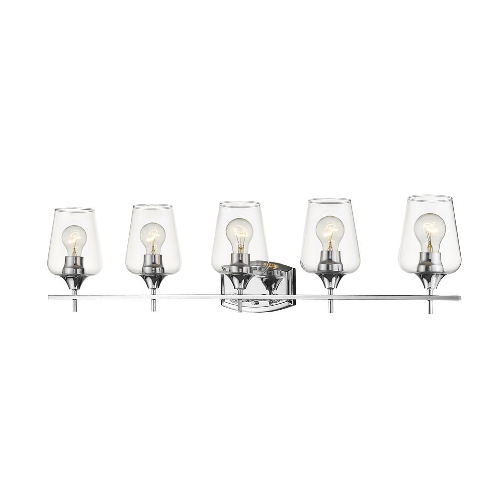 5 Light Vanity. Picture 1