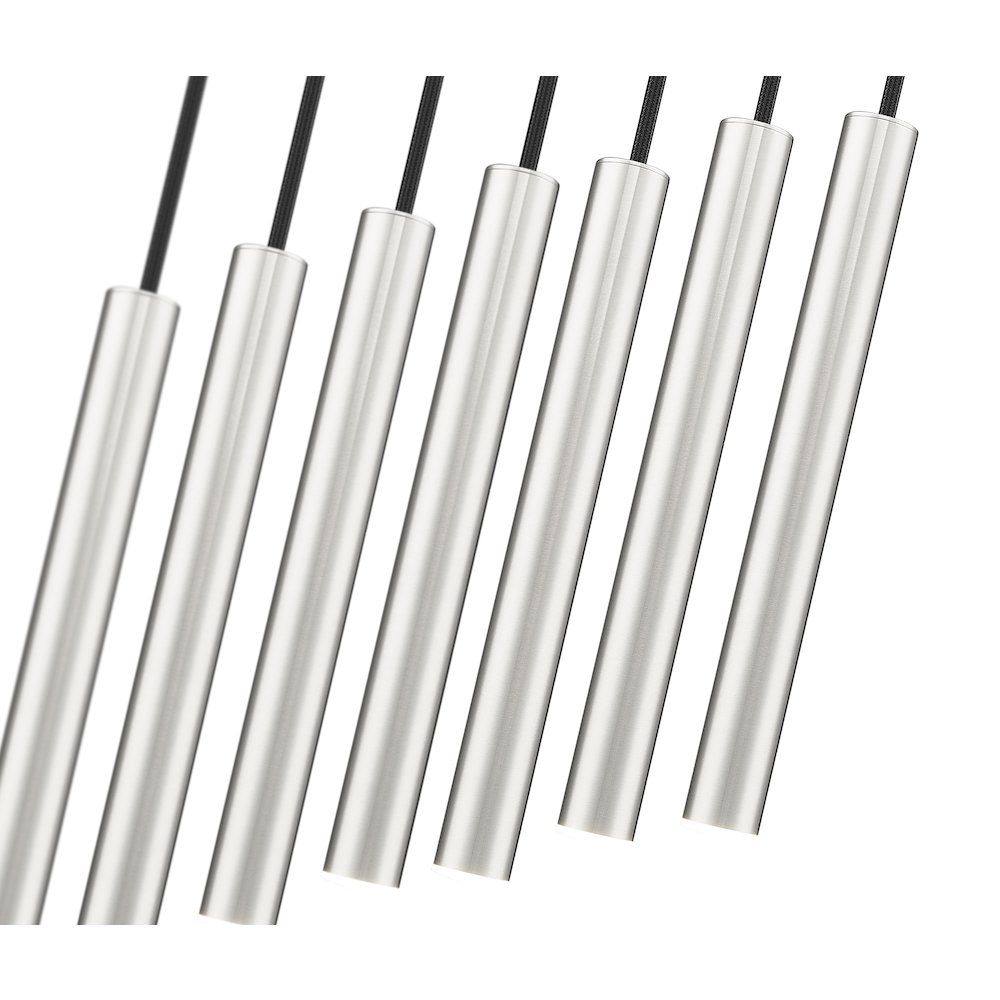 Z-Lite 7 Light Linear Chandelier. Picture 4