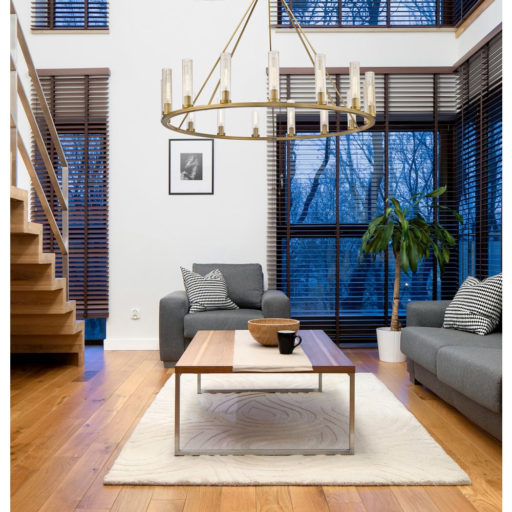 Z-Lite 15 Light Chandelier. Picture 7