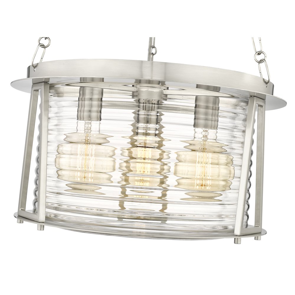 Z-Lite 3 Light Pendant. Picture 4