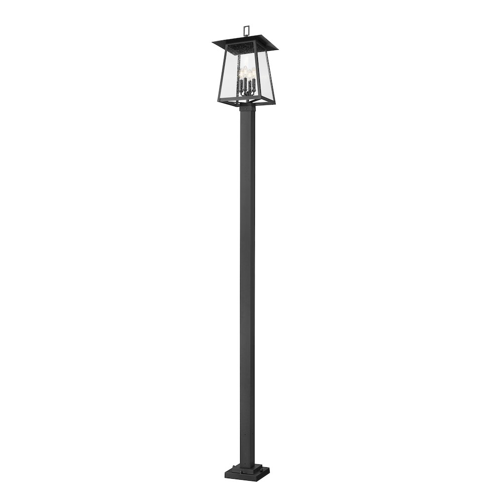 Z-Lite 4 Light Outdoor Post Mounted Fixture. Picture 2