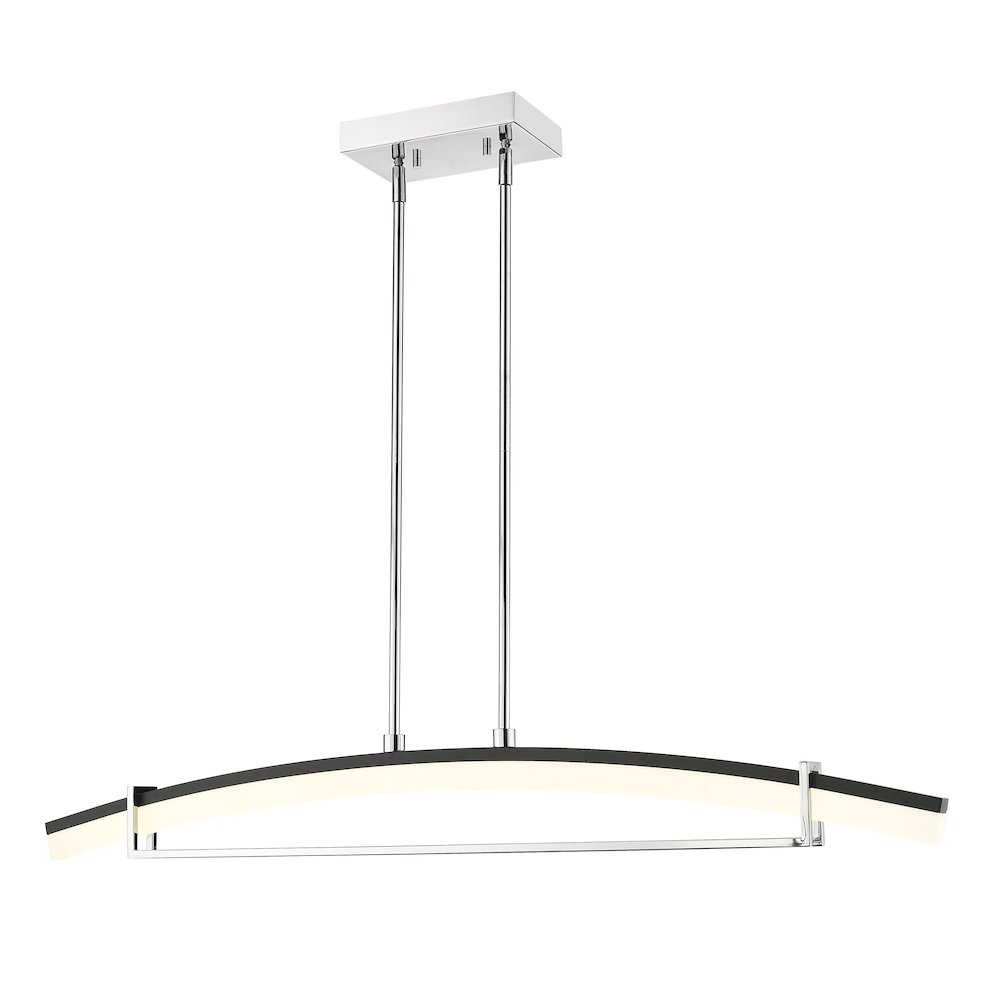 Z-Lite 1 Light Linear Chandelier. Picture 1