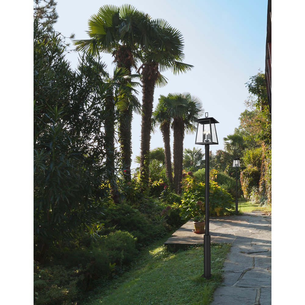 Z-Lite 5 Light Outdoor Post Mounted Fixture. Picture 6