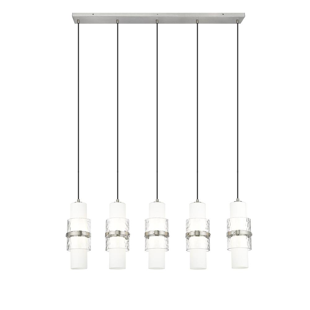 5 Light Linear Chandelier. Picture 2