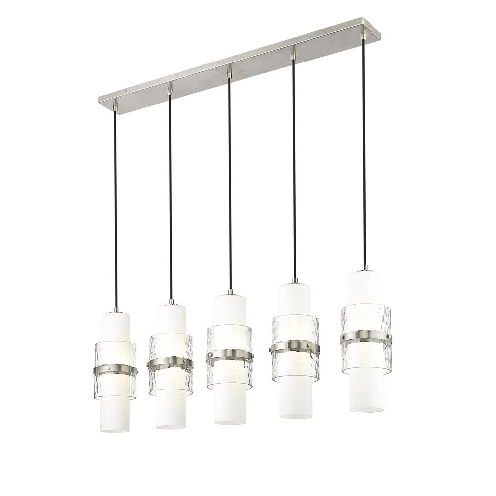 5 Light Linear Chandelier. Picture 3