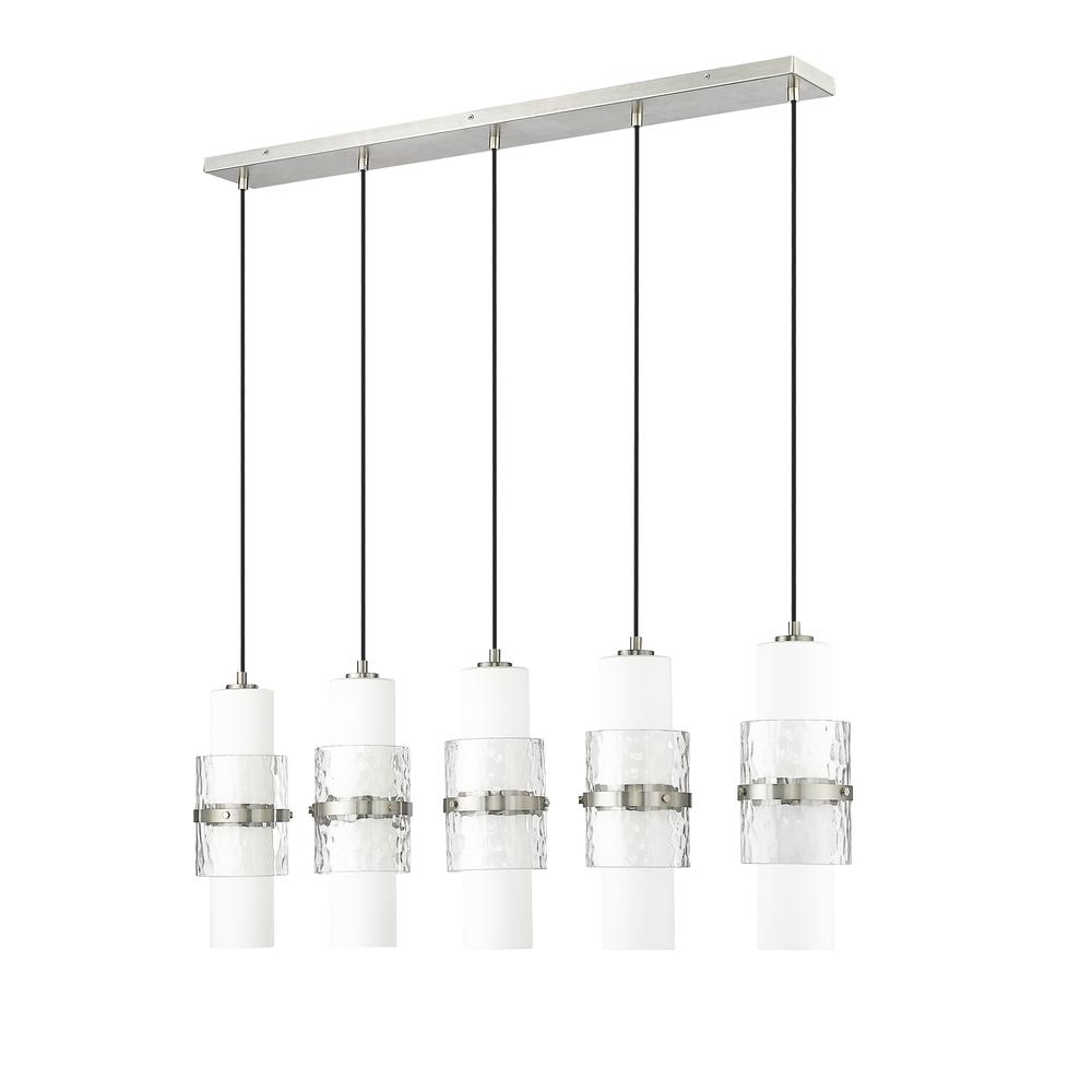5 Light Linear Chandelier. Picture 5