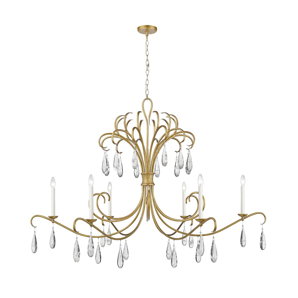 Z-Lite 6 Light Chandelier. Picture 3