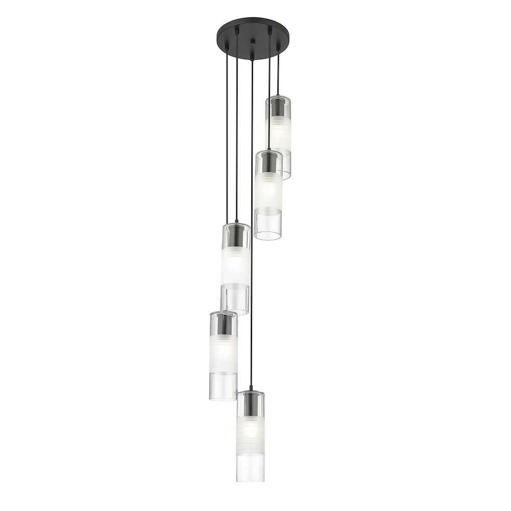 Z-Lite 5 Light Chandelier. Picture 3