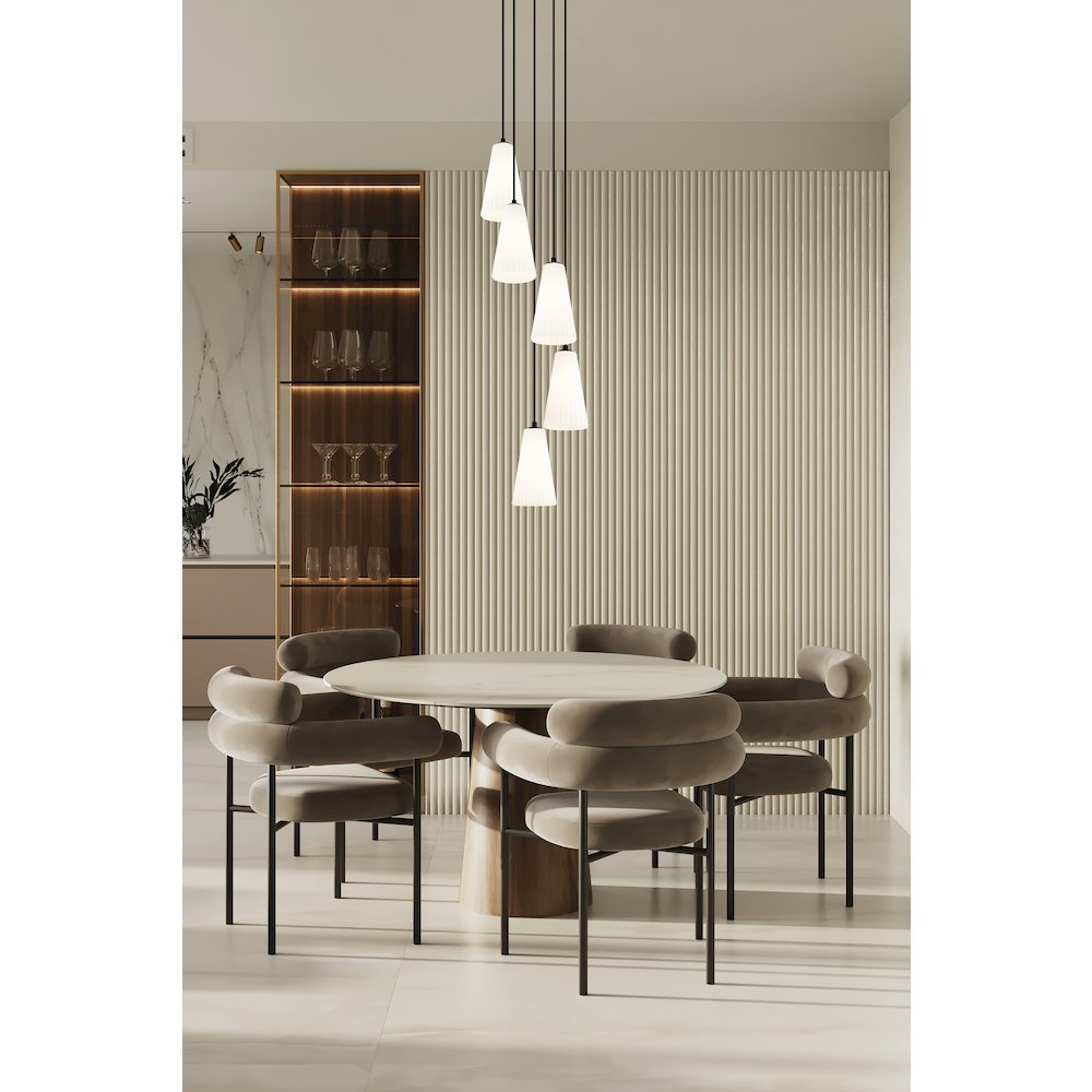 Z-Lite 5 Light Chandelier. Picture 7