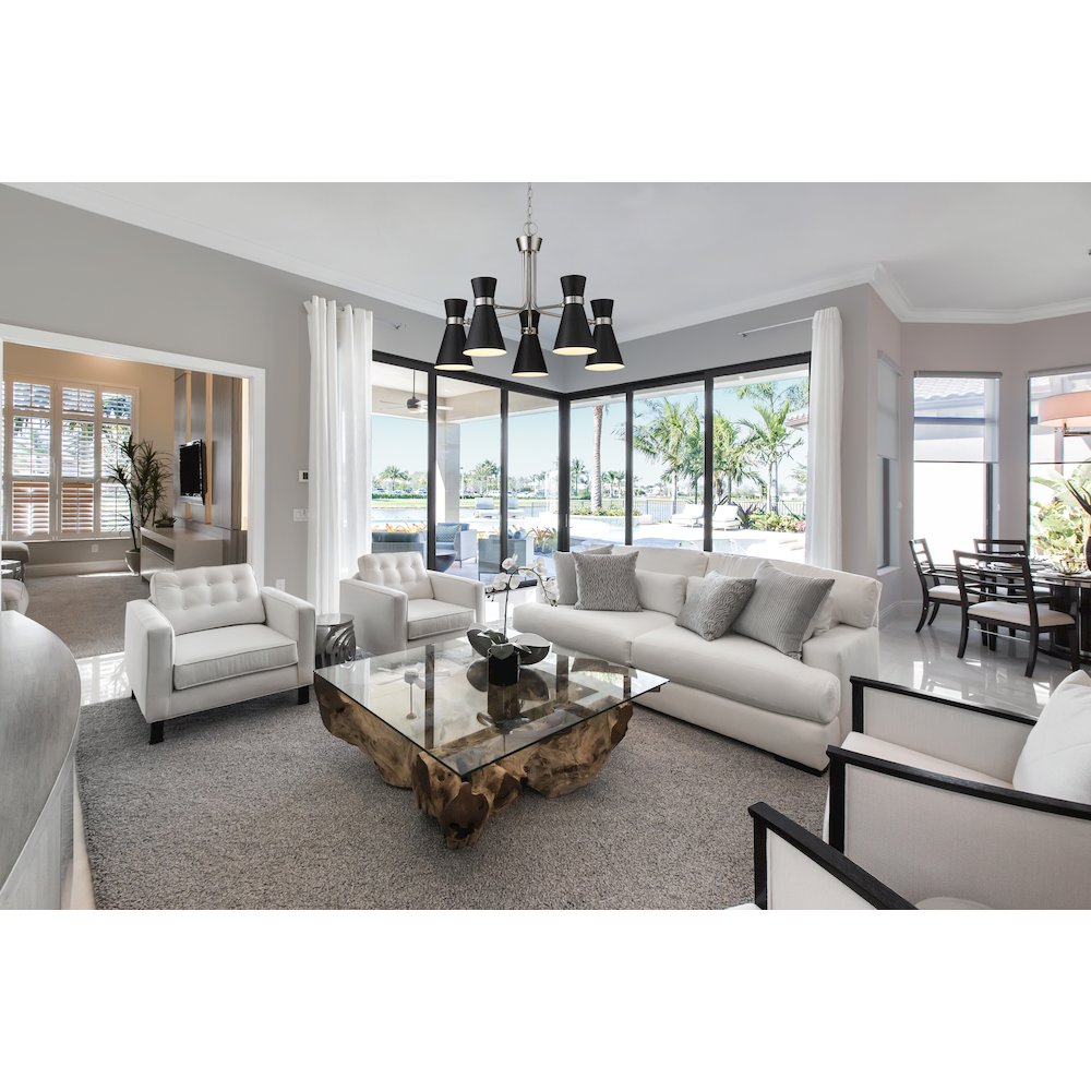 Z-Lite 5 Light Chandelier. Picture 7