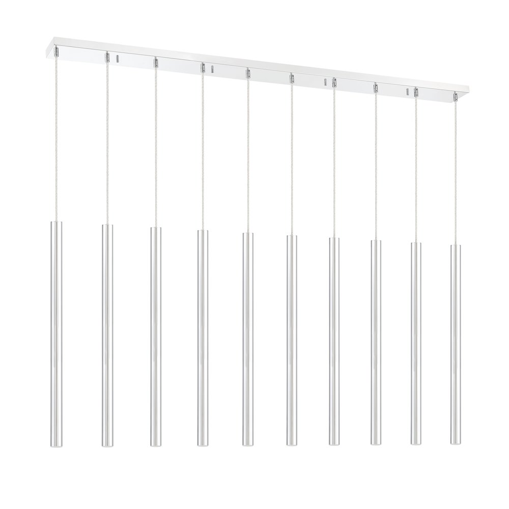Z-Lite 10 Light Linear Chandelier. Picture 5