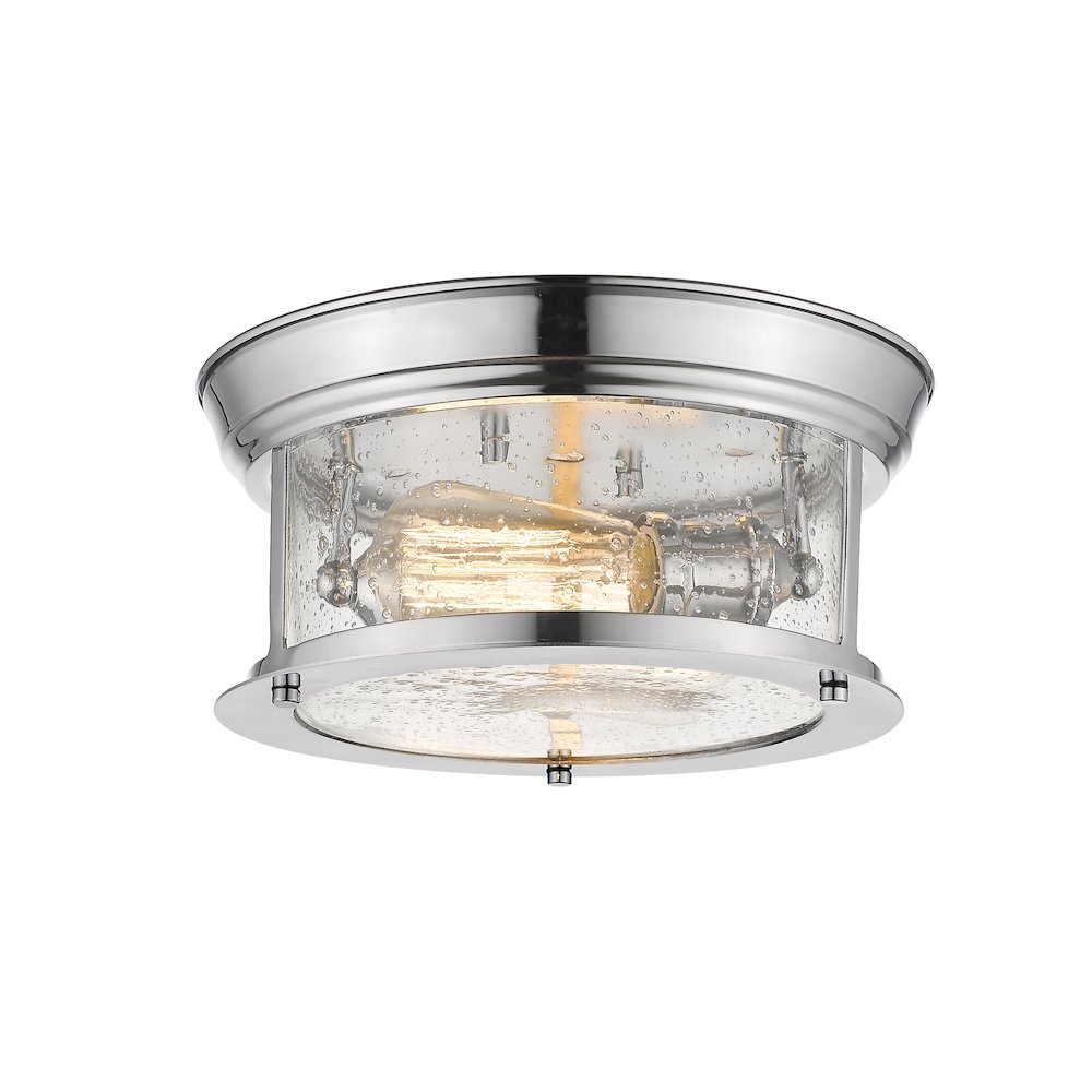 Z-Lite 2 Light Flush Mount. Picture 1