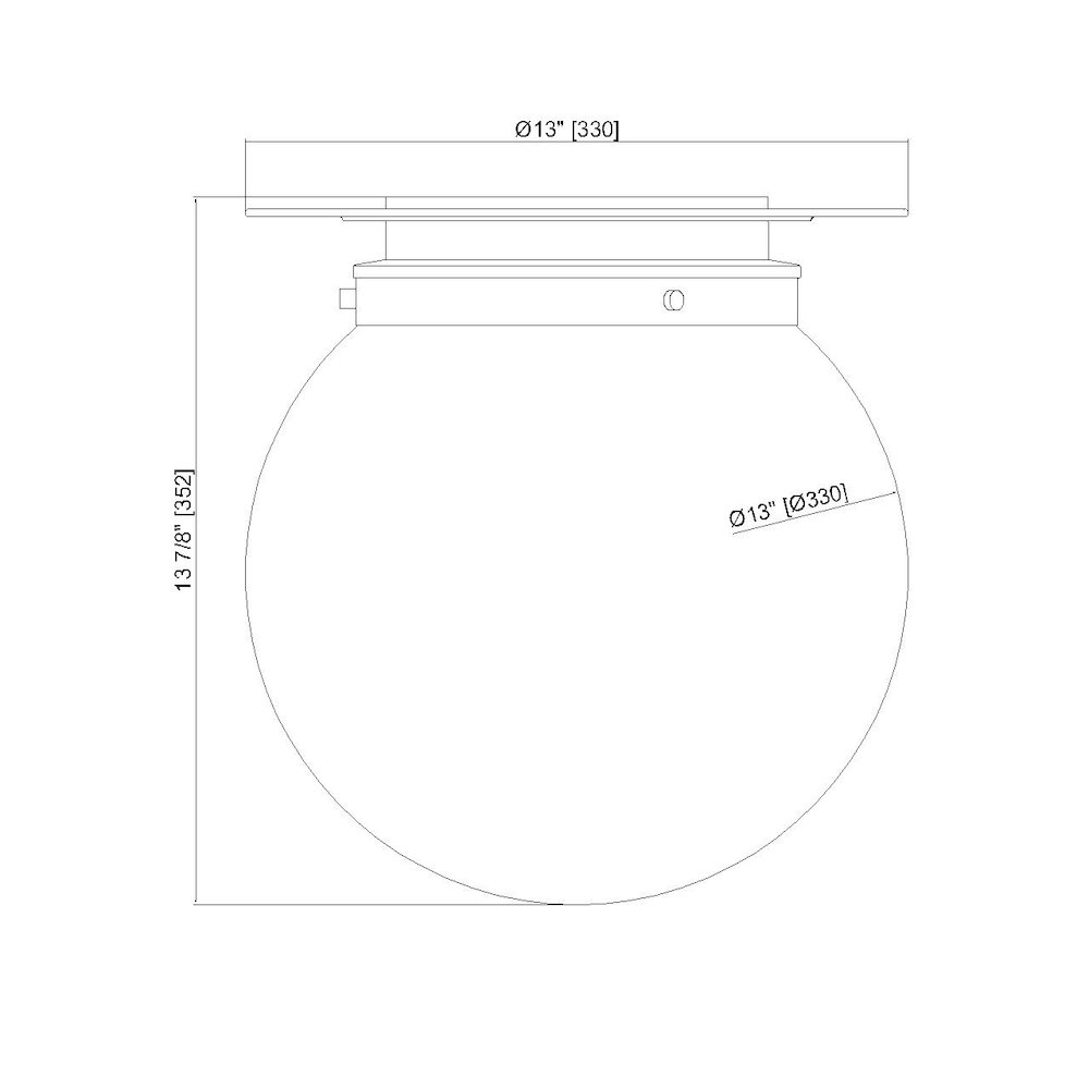 Z-Lite 1 Light Flush Mount. Picture 8