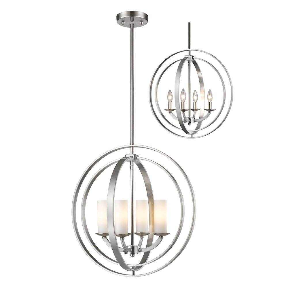 Z-Lite 4 Light Chandelier. Picture 1