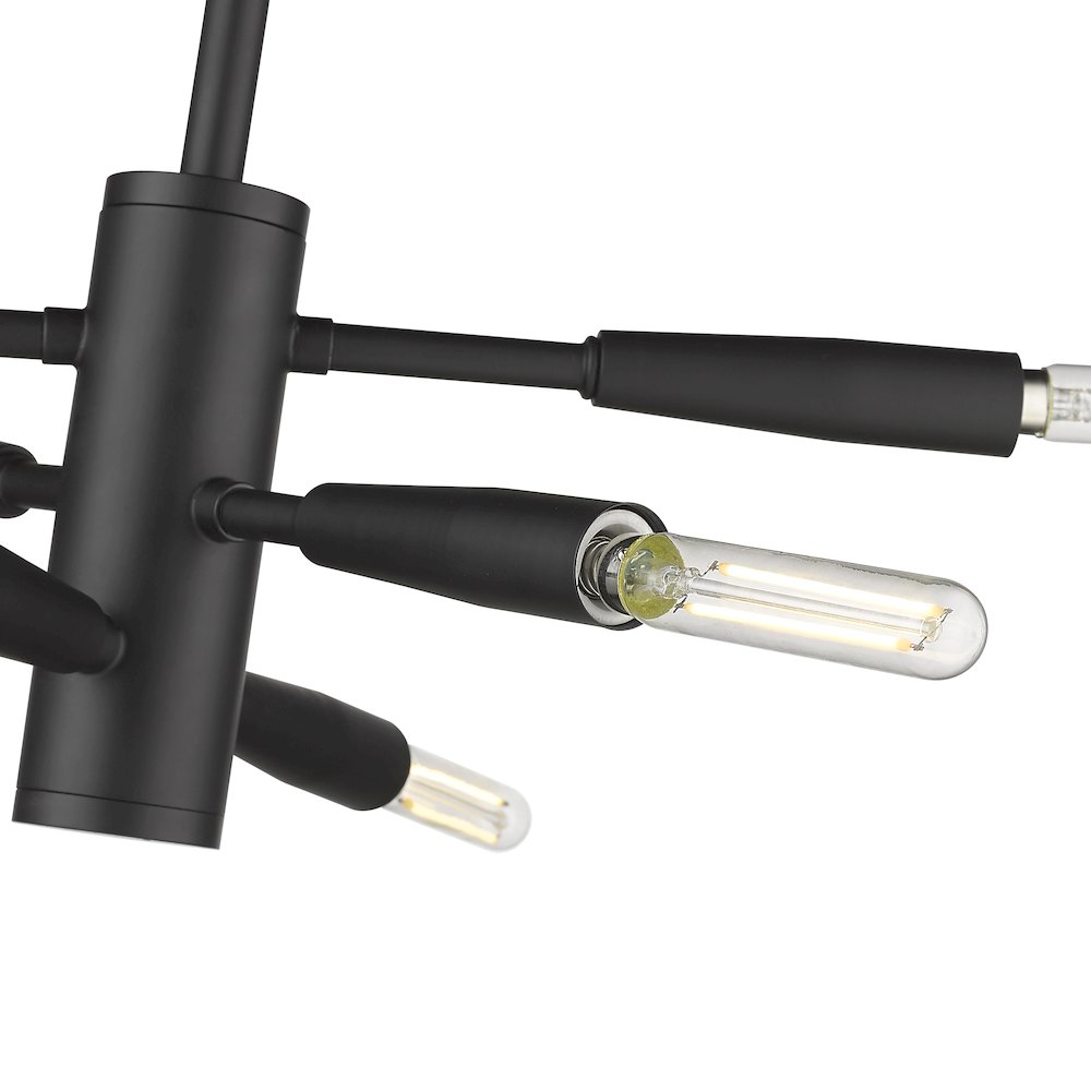 Z-Lite 6 Light Semi Flush Mount. Picture 4