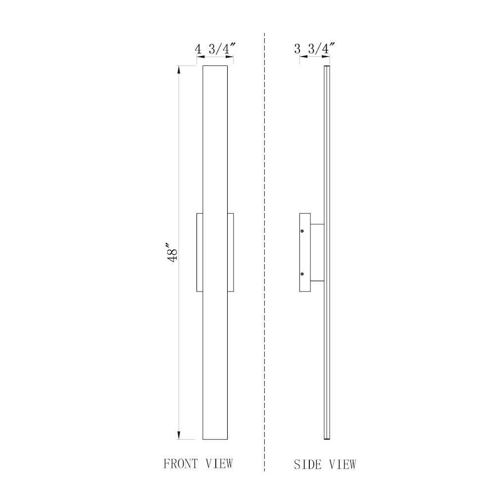 Z-Lite 4 Light Outdoor Wall Light. Picture 8