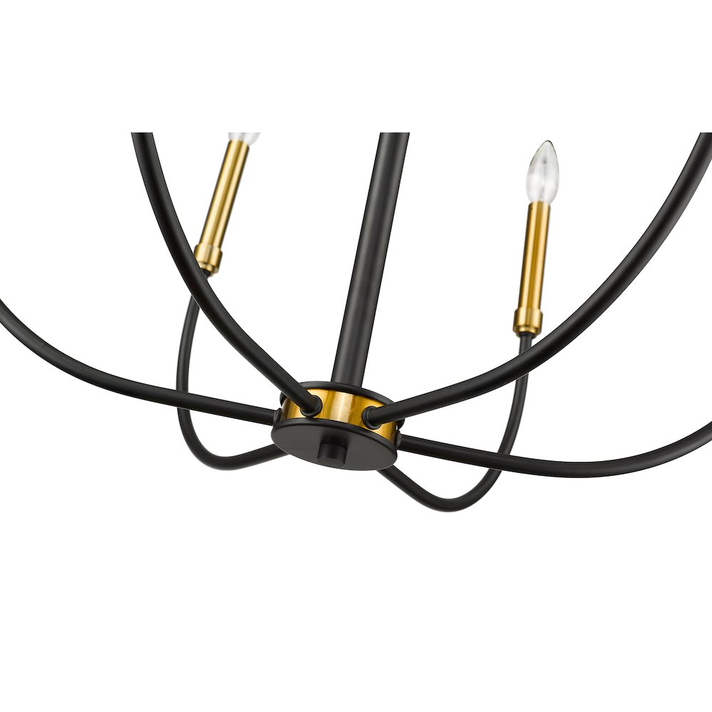 Z-Lite 6 Light Chandelier. Picture 4