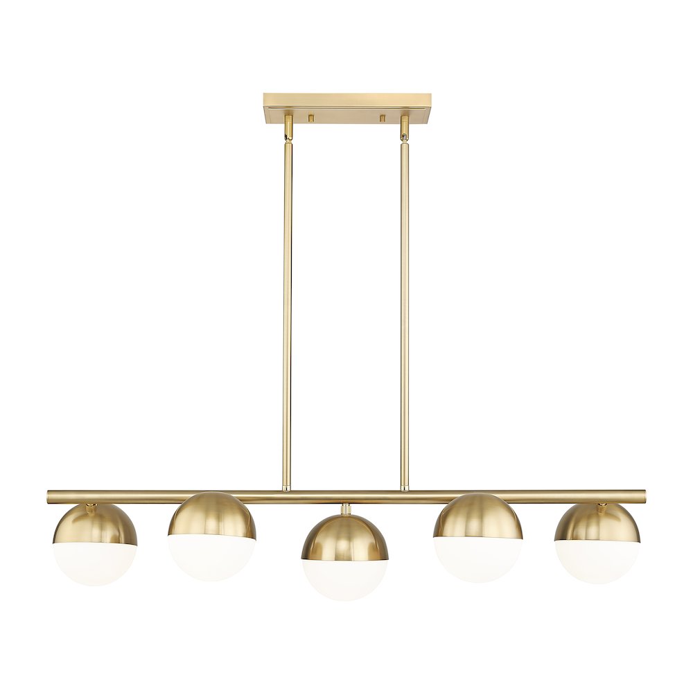 Z-Lite 5 Light Linear Chandelier. Picture 3