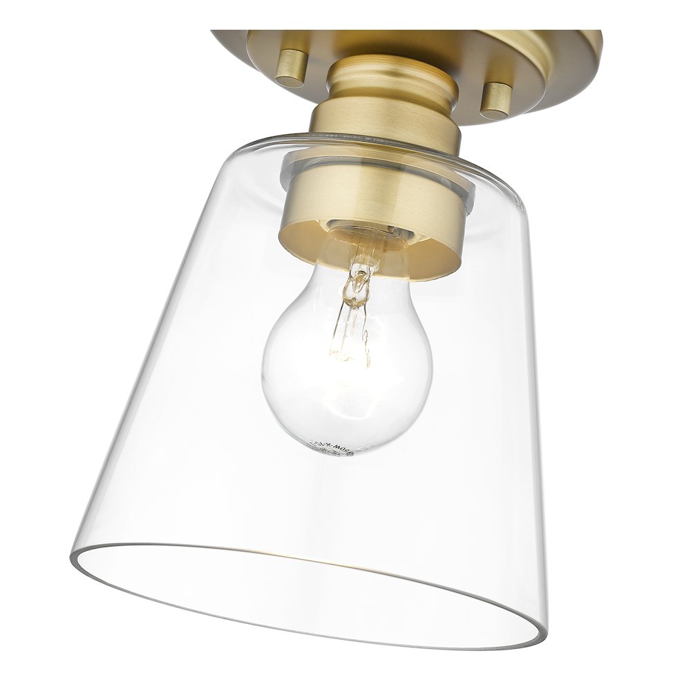 Z-Lite 1 Light Flush Mount. Picture 4