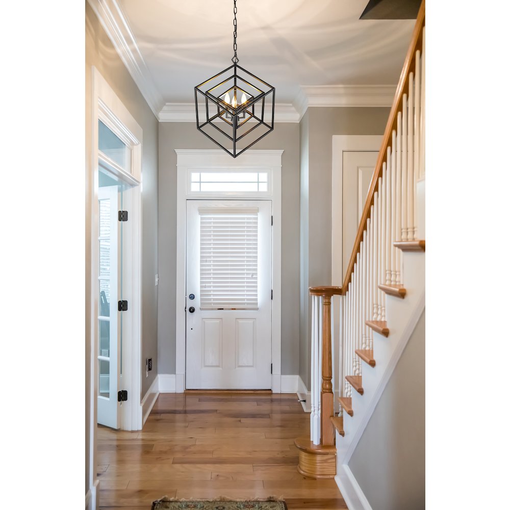 Z-Lite 3 Light Chandelier. Picture 6