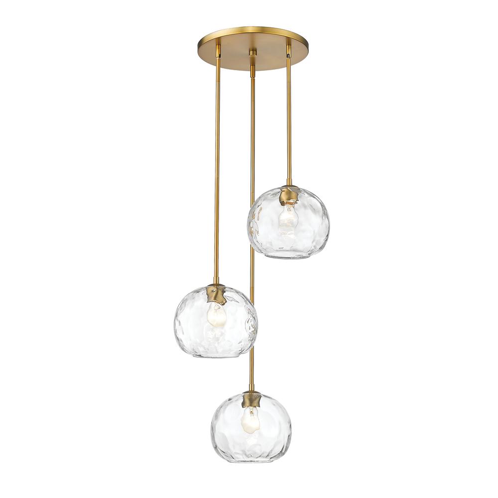 3 Light Chandelier. Picture 1