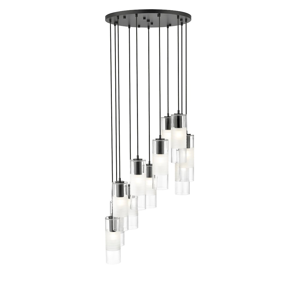 Z-Lite 11 Light Chandelier. Picture 2