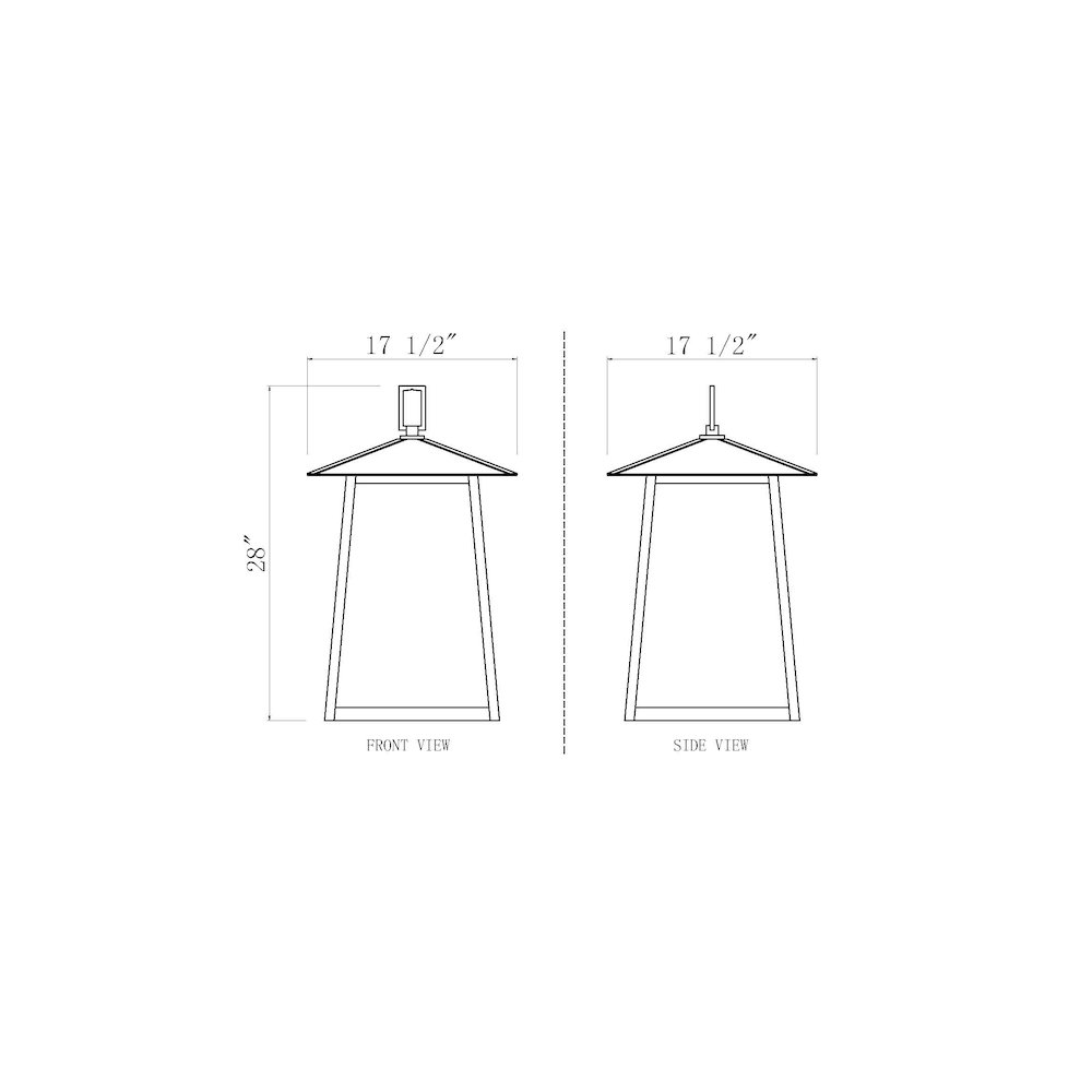 Z-Lite 6 Light Outdoor Chain Mount Ceiling Fixture. Picture 8