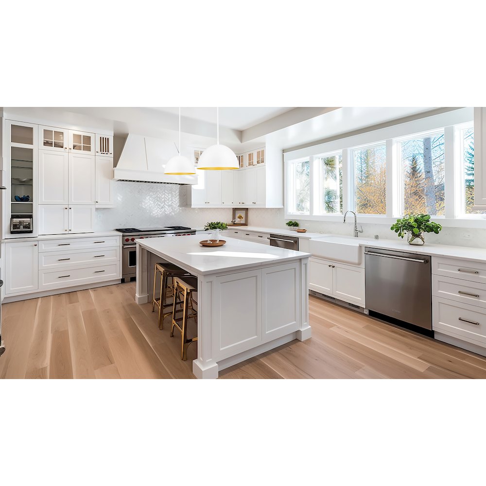Z-Lite 1 Light Pendant, Matte White. Picture 6