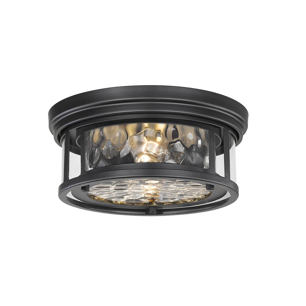 2 Light Flush Mount. Picture 1