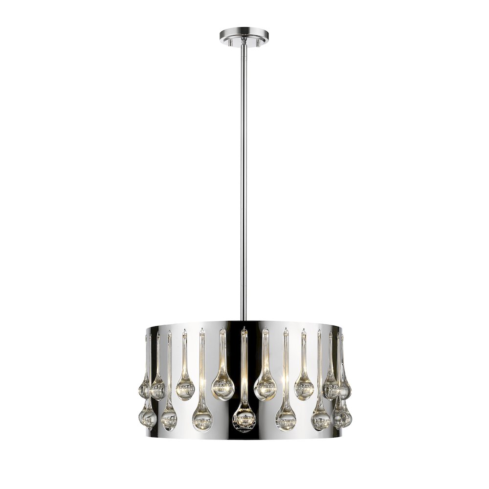 Z-Lite 4 Light Pendant. Picture 1