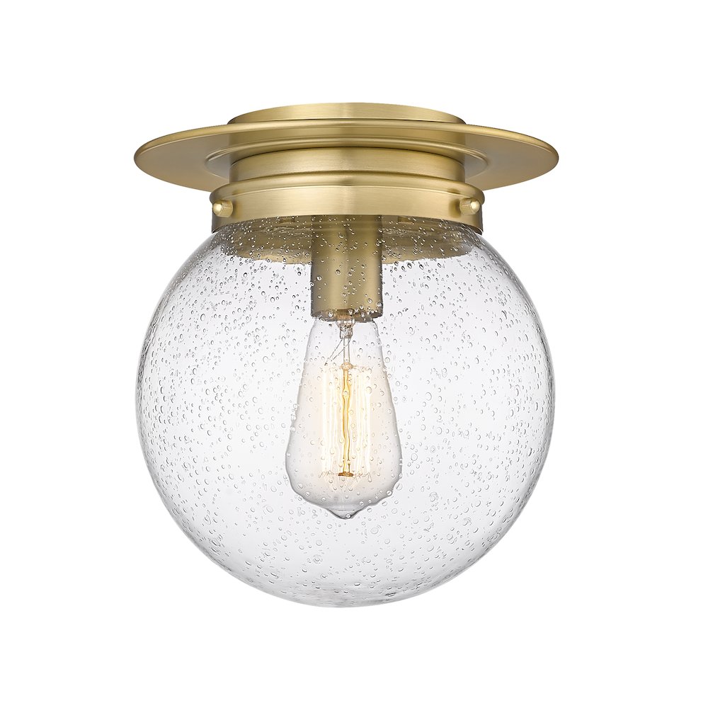Z-Lite 1 Light Flush Mount. Picture 1
