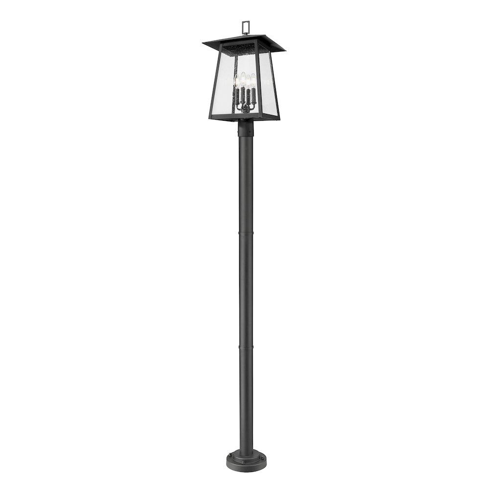 Z-Lite 4 Light Outdoor Post Mounted Fixture. Picture 1