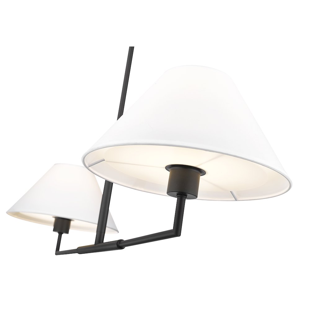 Z-Lite 2 Light Chandelier. Picture 4