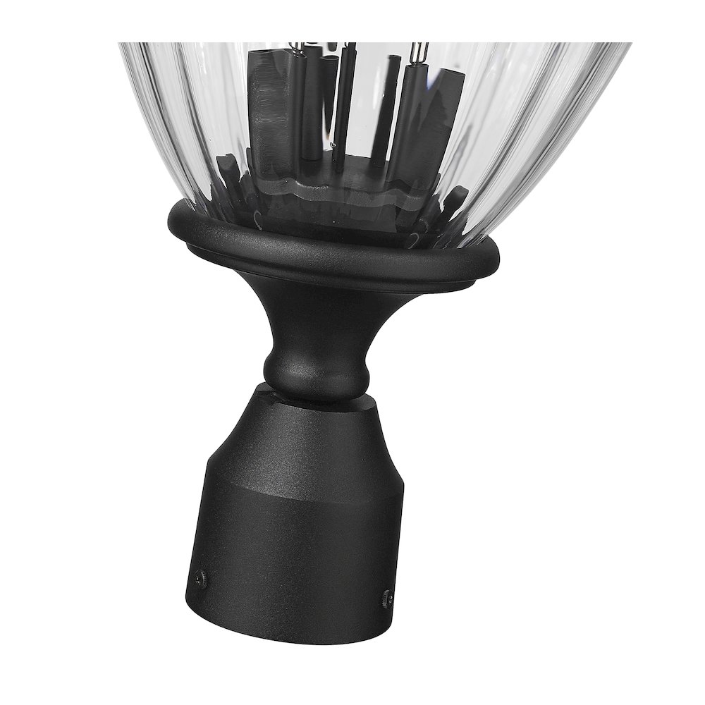 Z-Lite 3 Light Outdoor Post Mount Fixture. Picture 4