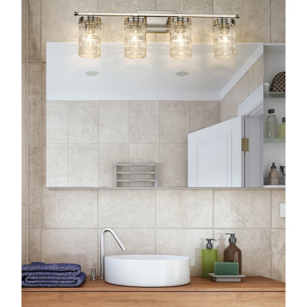 Z-Lite 4 Light Vanity. Picture 7