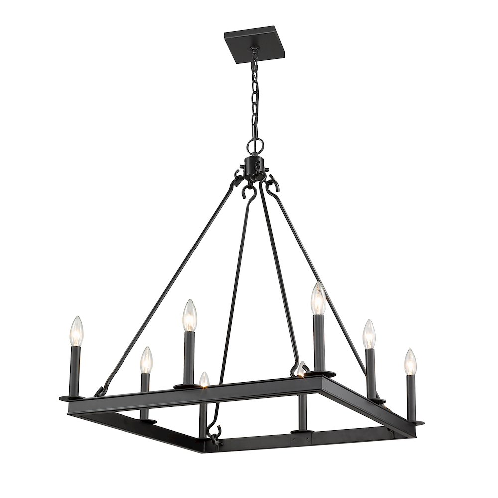 Z-Lite 8 Light Chandelier. Picture 1