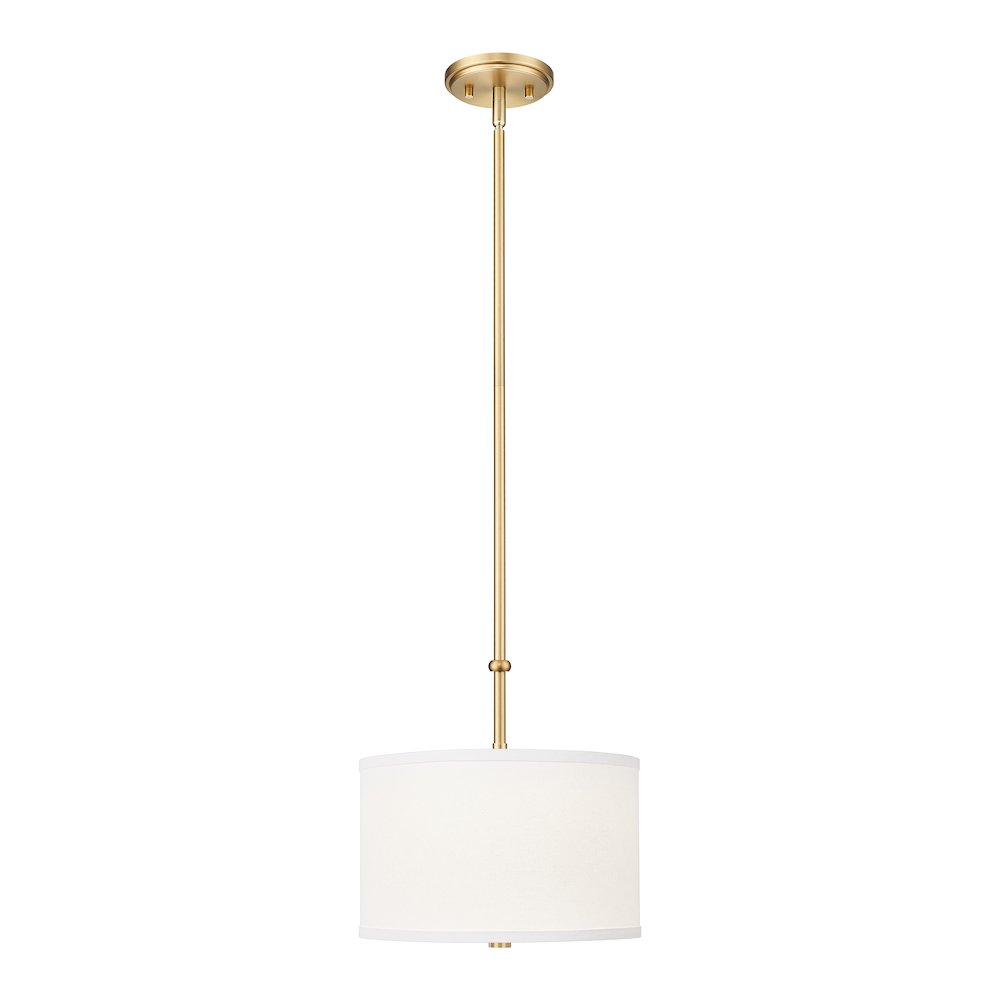 Z-Lite 1 Light Pendant, Modern Gold. Picture 2